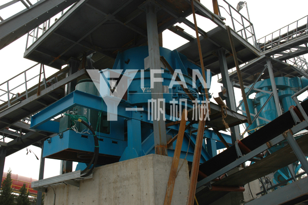 制砂機工作現場 制砂機工作現場